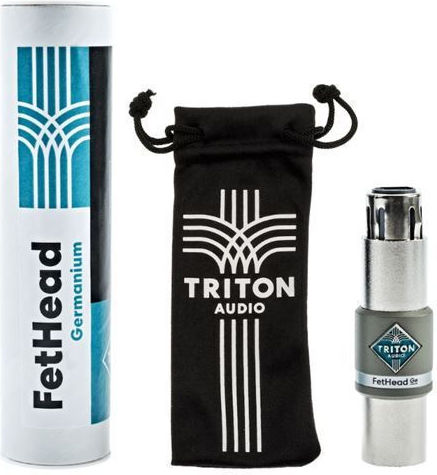 Triton Audio FetHead Germanium Microphone Preamplifier Mono with Phantom Power & 1 XLR Input