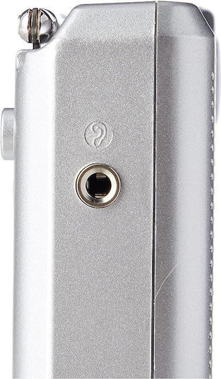 Panasonic RF-P150D Ραδιοφωνάκι Μπαταρίας Ασημί