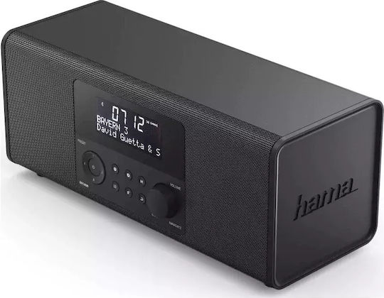 HAMA Radio DR1400 Επιτραπέζιο Ραδιόφωνο Ρεύματος DAB+ Μαύρο