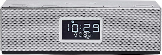 Horizon-Europe HAV-P4200 Настолен Радиоприемник с Bluetooth и USB Сребрист