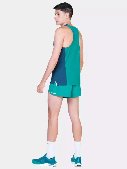 Bluse Dark Navy/deep Laguna Green