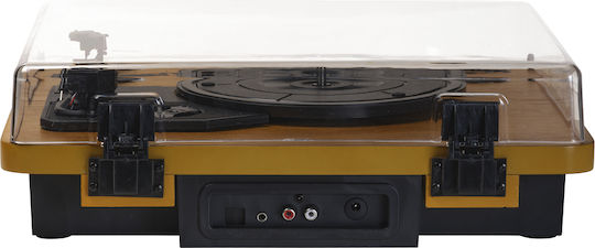 Denver VPL-230LW 111201100270 Πικάπ με Belt Drive, Προενίσχυση και Ενσωματωμένα Ηχεία Καφέ