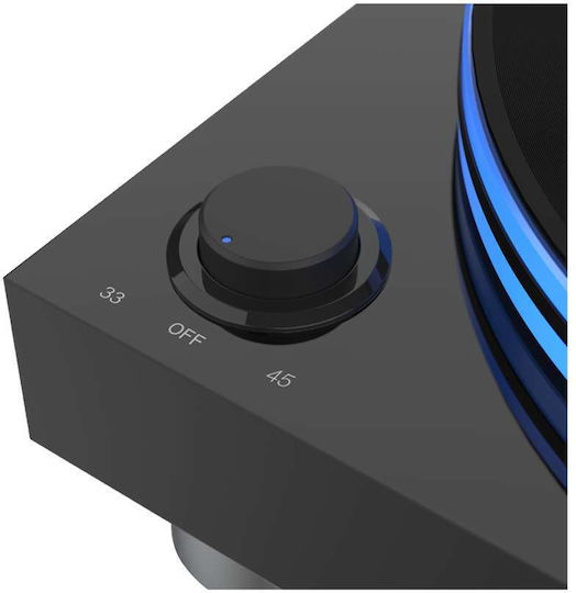 Reloop Turn 7 Πικάπ με Belt Drive και Προενίσχυση Μαύρο