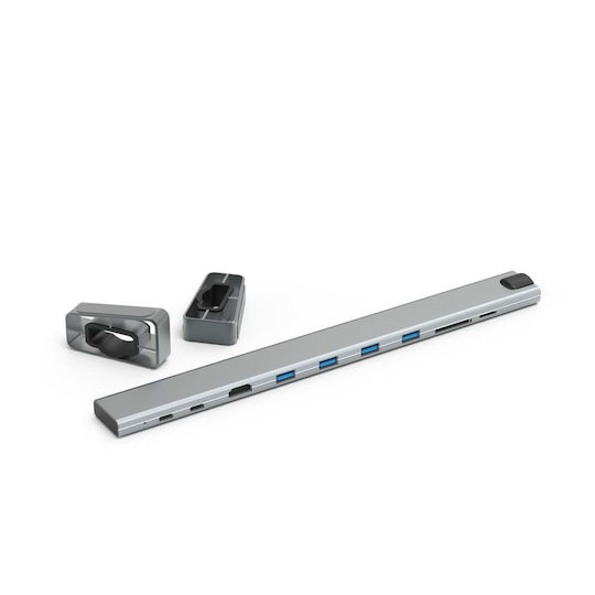 HAMA USB-C Stație de andocare cu HDMI 4K PD Gri (00200103)