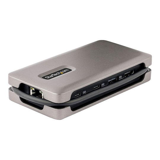 StarTech USB-C Docking Station mit HDMI 4K PD Ethernet Gray (DKT31CH2CPD3)
