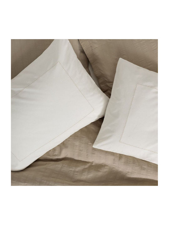 Cottonbox Set Paturi & Cuverturi Pat Supraînălțat Bumbac Bej 240x230cm 6 Bucăți