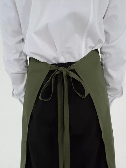 Giblor's Ποδιά Kellner Ganzkörper Khaki