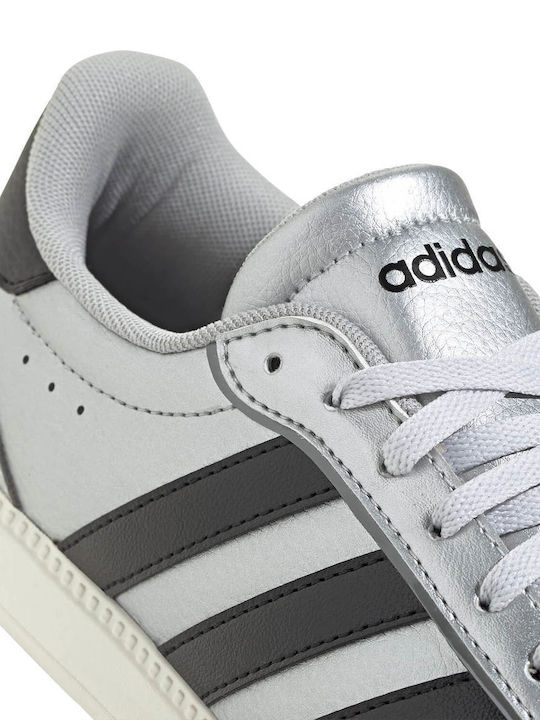 Breaknet Sleek Γυναικεία Sneakers Ασημί