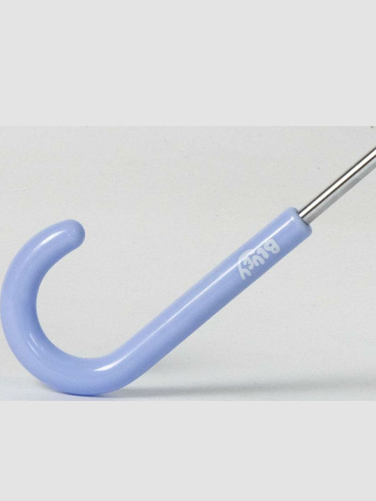 Bluey Umbrelă pentru copii Baston Bluey Albastru cu diametrul de 71cm.