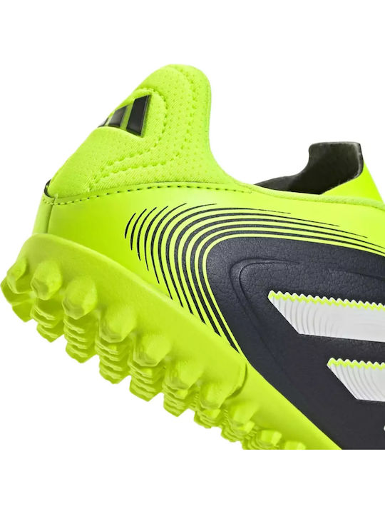 Copa Pure III Club Kids Turf Soccer Shoes Core Black / Cloud White / Lucid Lemon