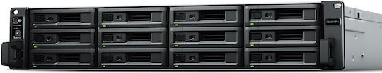 Synology RackStation RS4021xs+ NAS Rack με 16 θέσεις για HDD/M.2/SSD και 4 θύρες Ethernet
