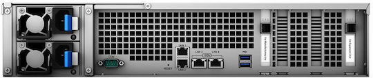 Synology FlashStation FS6400 NAS Rack με 24 θέσεις για HDD/SSD και 4 θύρες Ethernet