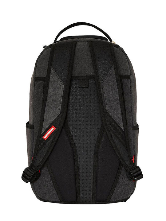 Sprayground DLXS Schulranzen Rucksack Junior High-High School Schwarz mit Flaschenhalter