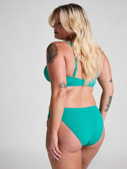 Rio Scallop Bikini Slip Τιρκουάζ