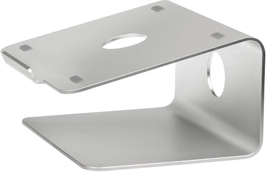 Maclean Energy Deluxe Aluminum Desktop Stand MC-730 Stand for Laptop up to 17" Silver