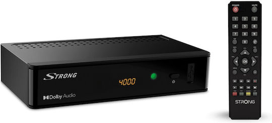 Strong SRT 8215 479412 Ψηφιακός Δέκτης Mpeg-4 HD (720p) Σύνδεσεις SCART / HDMI / USB