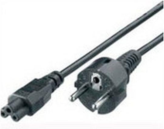 Equip Schuko - IEC C5 Кабел 1.8м Черен (112150)