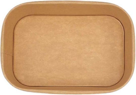 Kraft Lebensmittelbehälter Parallelogramm 650ml 50Stück