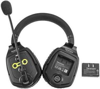 Soluție Intercom Stereo Comp Witalk Wt9d9xbat 9 Persoane Full-duplex 1.9ghz Dual-ureche Negru