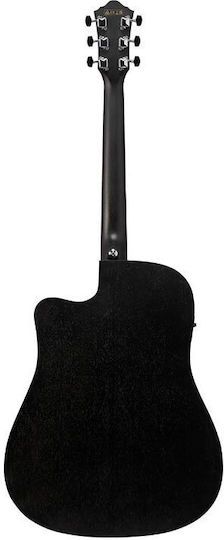 Ibanez Ακουστική Κιθάρα Weathered Black / Black / Open Pore