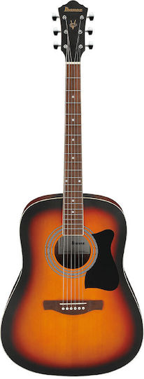 Ibanez Akustisch Gitarre Offene Pore / Vintage Sonnenschliff / Spruce