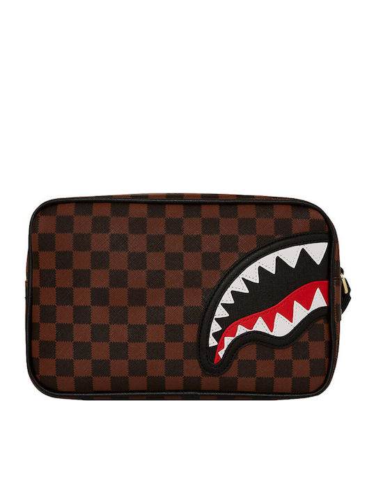 Sprayground Sawtooth Sharks In Paris Toiletry Brick Bag