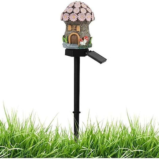 Lampa Lampă Solară Floare 1W 1200lm Alb Cald cu Senzor de Mișcare și Fotocelulă IP44