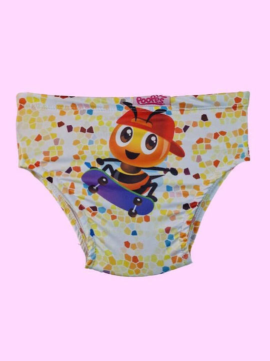 Poopes Kids' Brief Multicolour
