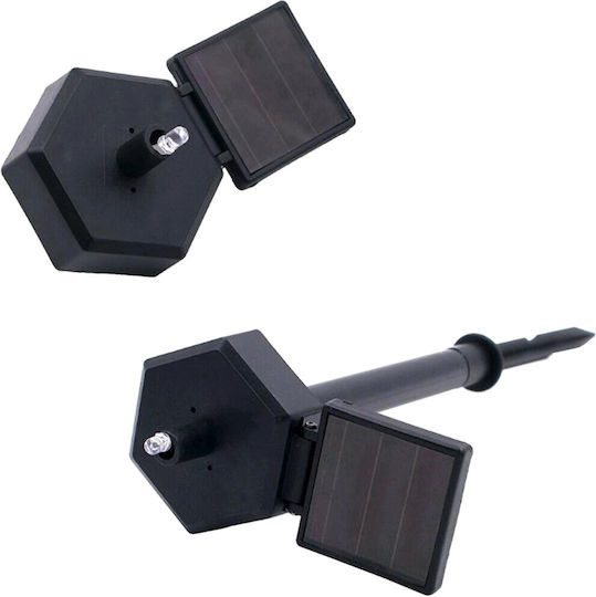 Lampa Bufnita Lampă Solară 0.2W Alb Natural cu Senzor de Mișcare și Fotocelulă IP67
