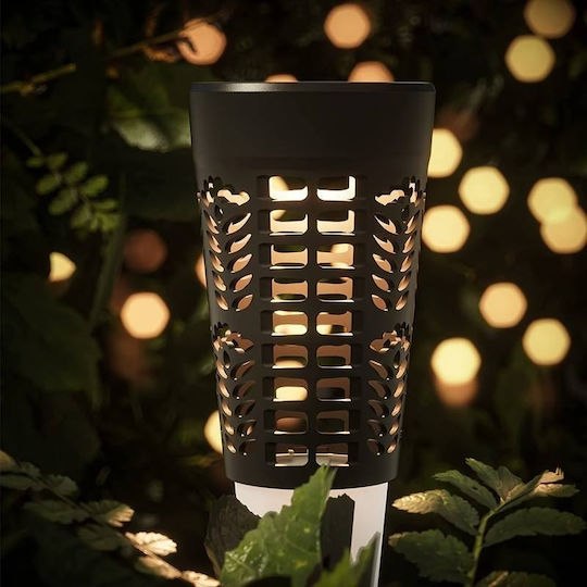 Lampa Lampă Solară 2W 1200lm Alb Cald cu Senzor de Mișcare și Fotocelulă