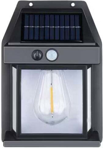 Lampa Montat pe perete Lampă Solară 3W 1300lm cu Senzor de Mișcare IP65