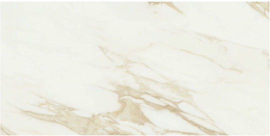 Πλακάκι Adaggio Gold Pulido 60χ120 Γυαλιστερό Μαρμαριζέ