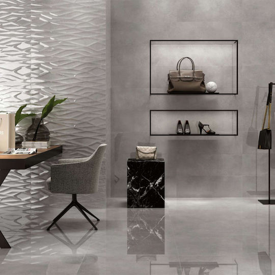 Πλακάκι Galaxy Gris Brillo 60x120 Cm