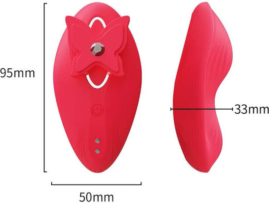 APH Vibrator for Couples with Remote Control Pink