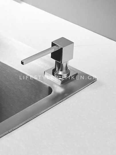 Naron Nr7001c Εντοιχιζόμενος Dispenser Σαπουνιού Κουζίνας Μεταλλικό 500ml Chrome Naron Nr7001c Εντοιχιζόμενος Dispenser Σαπουνιού Κουζίνας Μεταλλικό 500ml Chrome