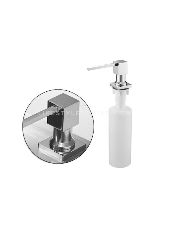 Naron Nr7001c Εντοιχιζόμενος Dispenser Σαπουνιού Κουζίνας Μεταλλικό 500ml Chrome