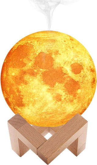 Lampa Lustră Decorativă Lumină de Lună Alb