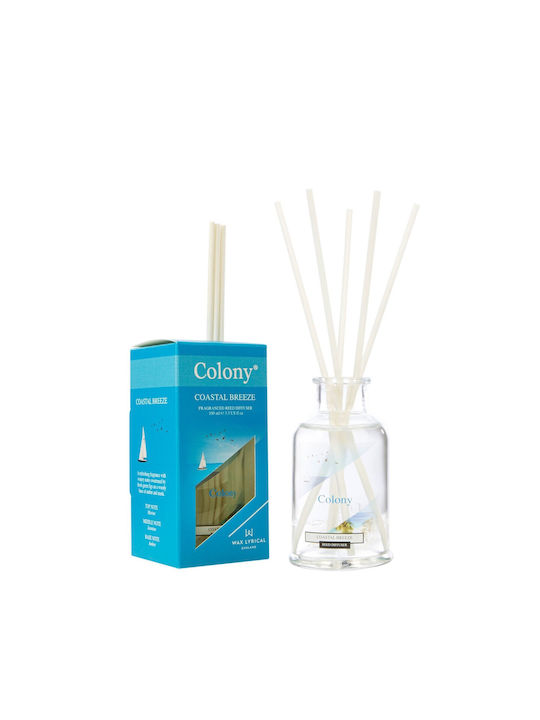 Wax Lyrical Colony Reed Diffuser Refill Υγρό Αναπλήρωσης Δοχείο Αρωματισμού Χώρου Coastal Breeze 200ml