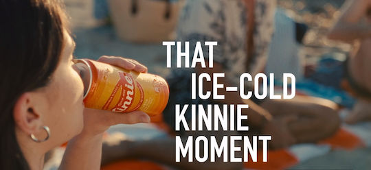 18 X Kinnie Maltese Bitter Orange Soft Drink 330ml