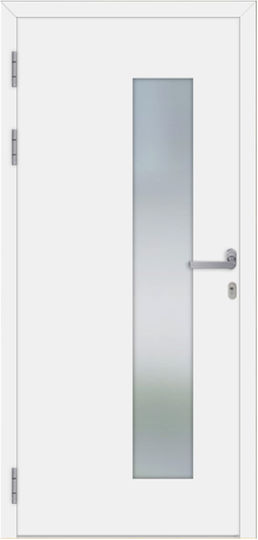 Armored Aluminum Door Security Glass L 121 Kataskeyastiki
