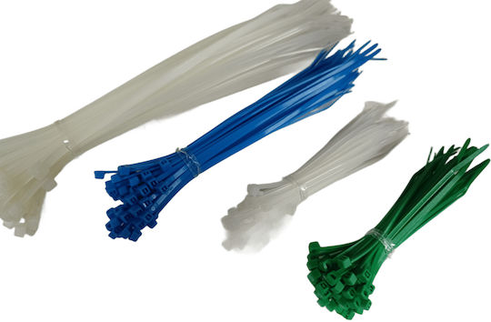 Bormann Pro Bormann Pro Bcr5173 Set of Multicolored Cable Ties 2.5x100mm 2.5x150mm 3.5x200mm 200pcs Bcr5173