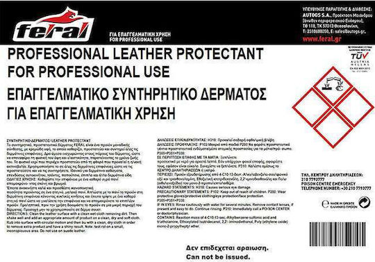 Feral Υγρό Προστασίας για Δερμάτινα Μέρη Αυτοκινήτου 10lt