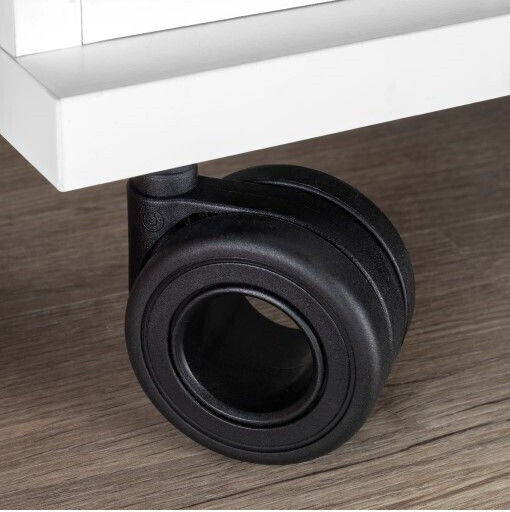 Möbelbeine Satz 4Stücke Emuca 2041214 Φ-65mm Schwarze