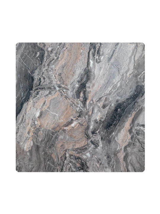 Επιφάνεια Τραπεζιού Τετράγωνη Compact Hpl 76x76x1,2cm Γκρι Μάρμαρο Spitimas 46-10-580 Compact Hpl Γκρι
