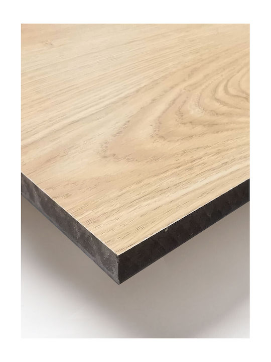 Table Surface HPL Compact 60x60 Walnut No2 Wood Fiberboard 12mm
