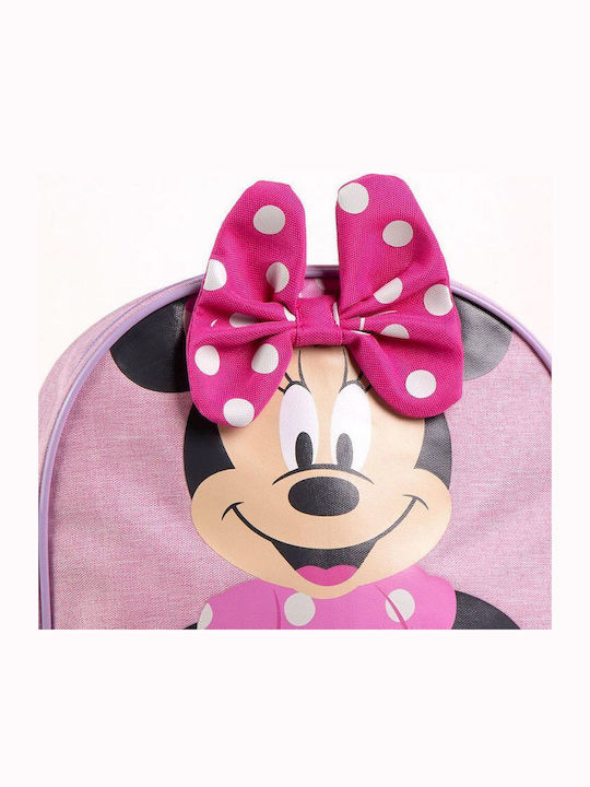 Ghiozdan Scoala Minnie Mouse Roz 26 X 3 X 32 Cm