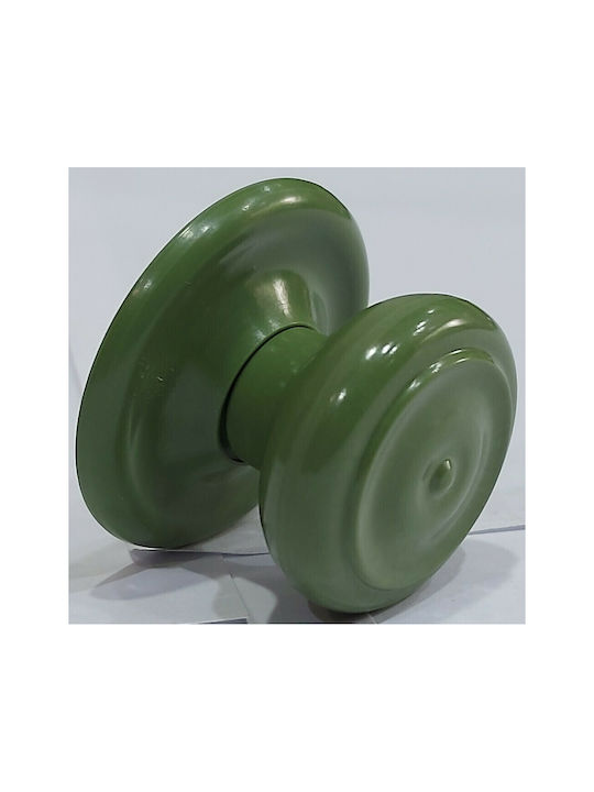 Italian Furniture Knob Eureka 11054-000-pla1 Green Plastic Diameter 30