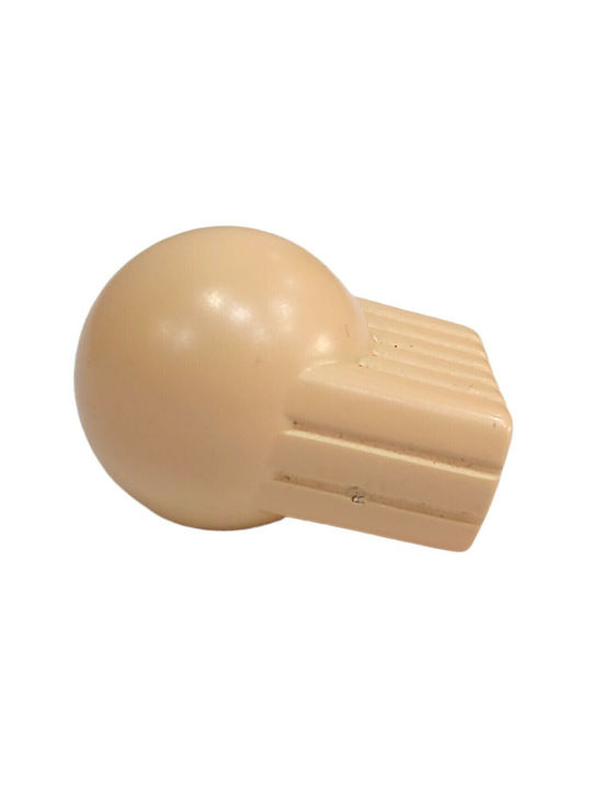 Italian Furniture Knob Eureka 0106-som1 Satin Plastic Diameter 21