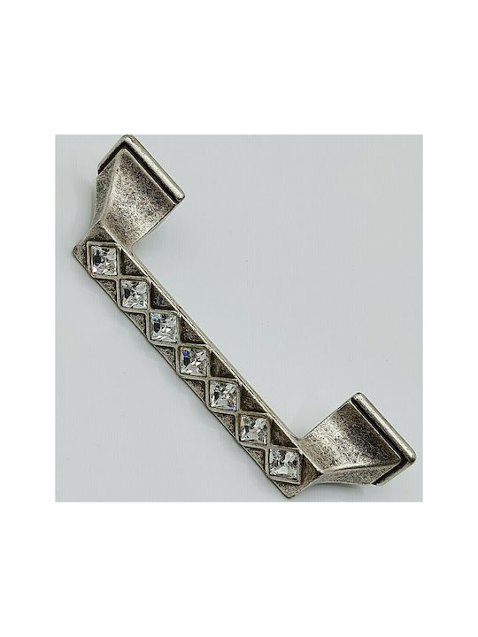 Ιταλική Λαβή Swarovski Euro-fer 0127-096-swa1 Διάσταση 9,6cm