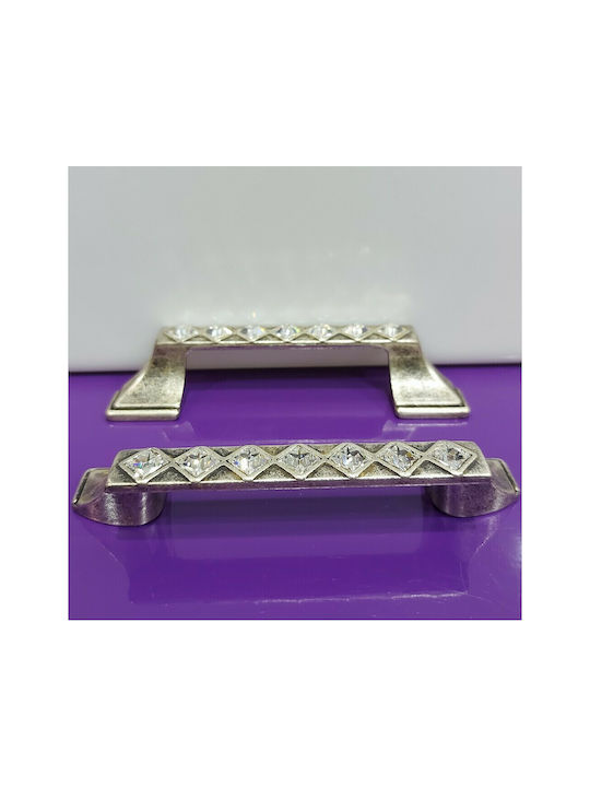 Italian Handle Swarovski Euro-fer 0127-096-swa1 Diameter 9.6cm